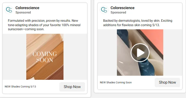 Increase eCommerce ROAS by segmenting ad copy across the funnel, which is exactly what Colorescience does