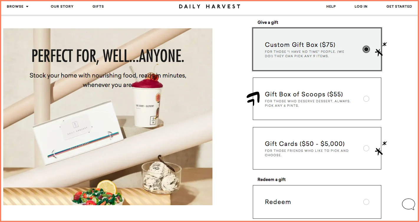 Gift Box Bundle example