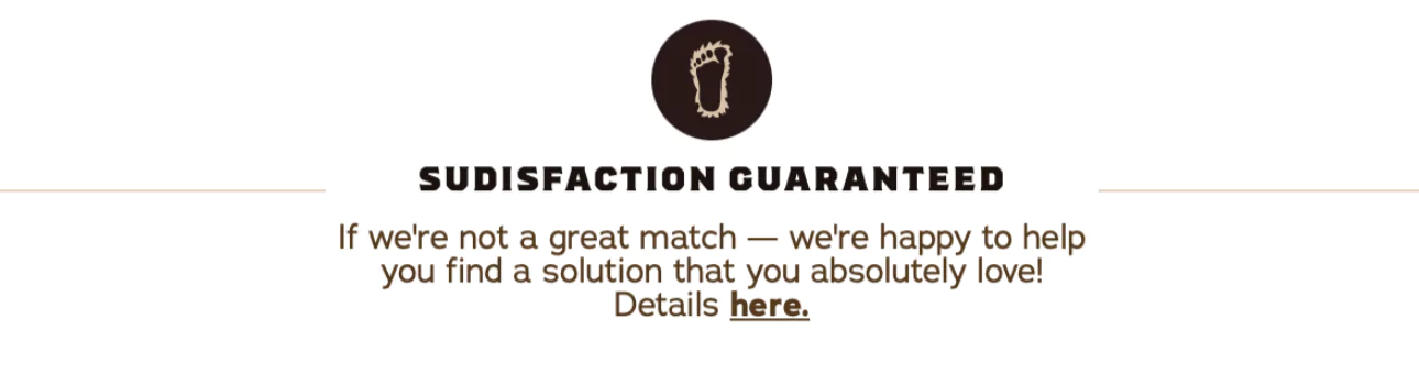 Trust banners on product page