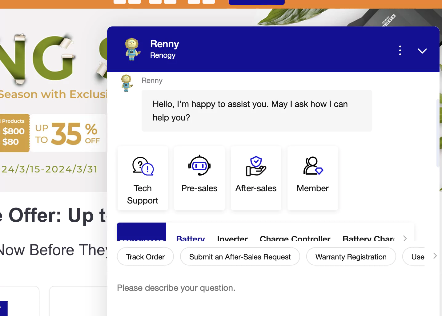 AI chatbots in ecommerce websites