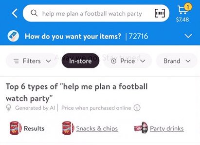 Walmart uses AI for ecommerce to do voice first product discovery