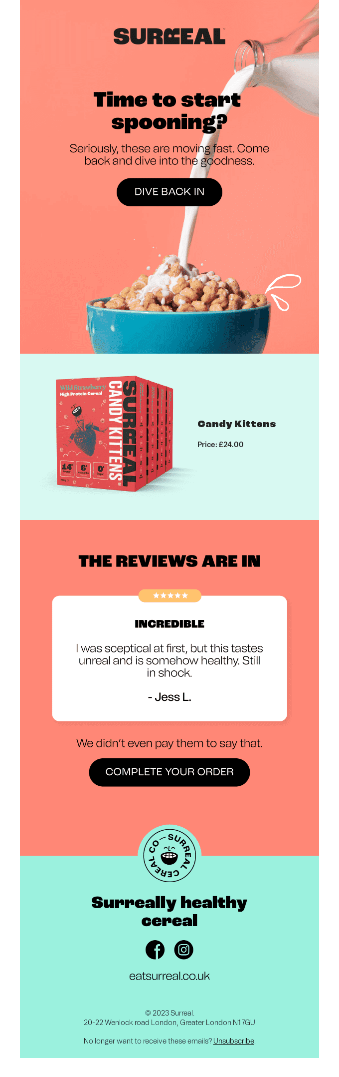 email marketing for ecommerce: Re-engagement emails