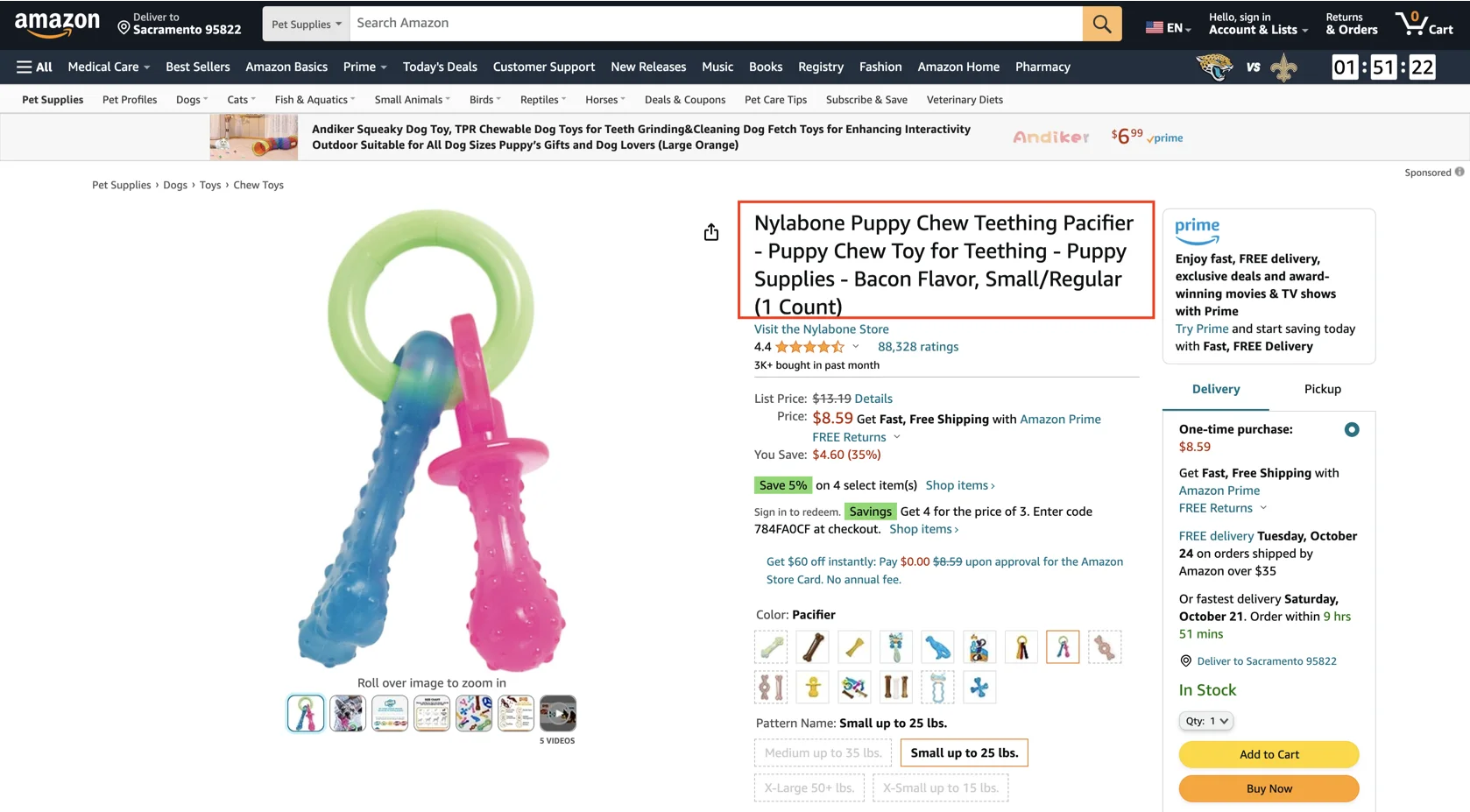 Amazon - scan simplicity example | The Product Title Quality Score™ (PTQS): A Model for Better-Performing eCommerce Product Titles