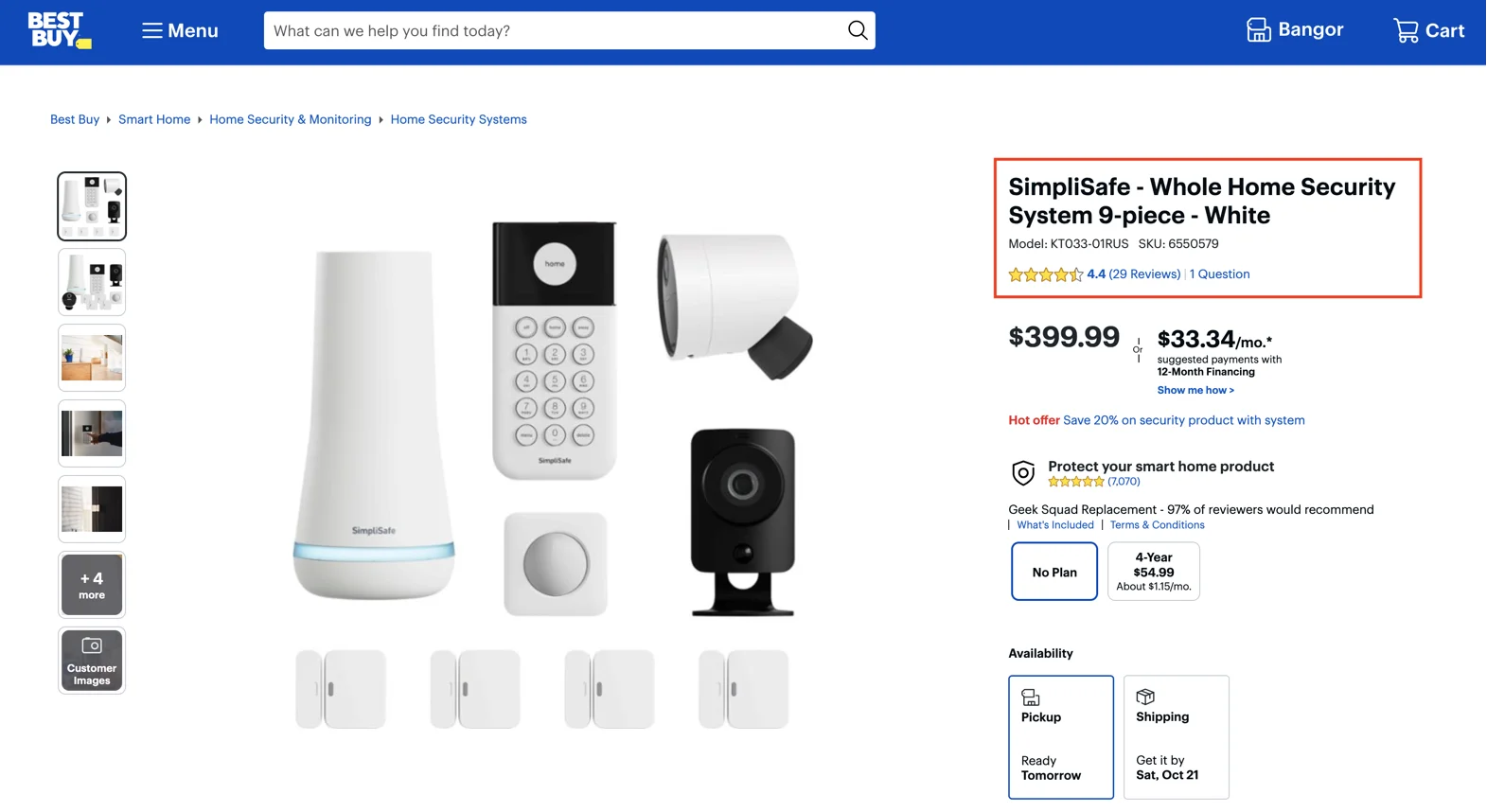 Best buy -  The best-performing product titles reduce “search interpretation effort. | How To Use The Product Title Quality Score™ (PTQS)