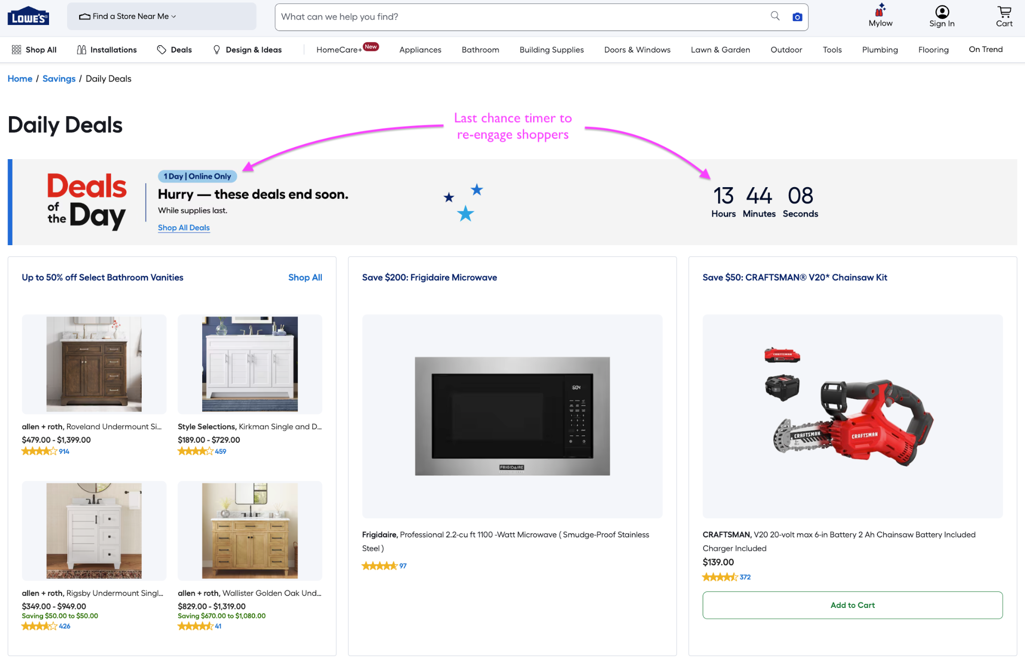 Re-engaging shopper attention to bring them back to purchase - Which Countdown Timer Should You Use? The Intent-Matching System