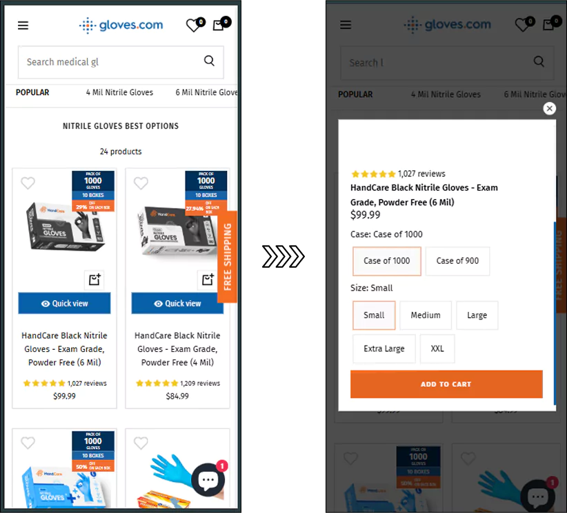 Gloves case study