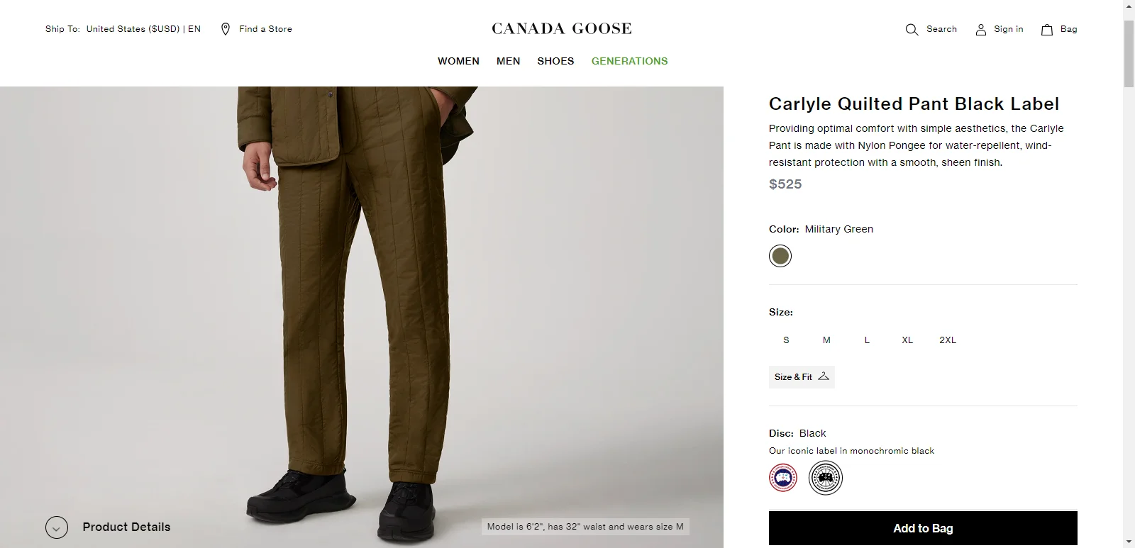 Canada Goose Example