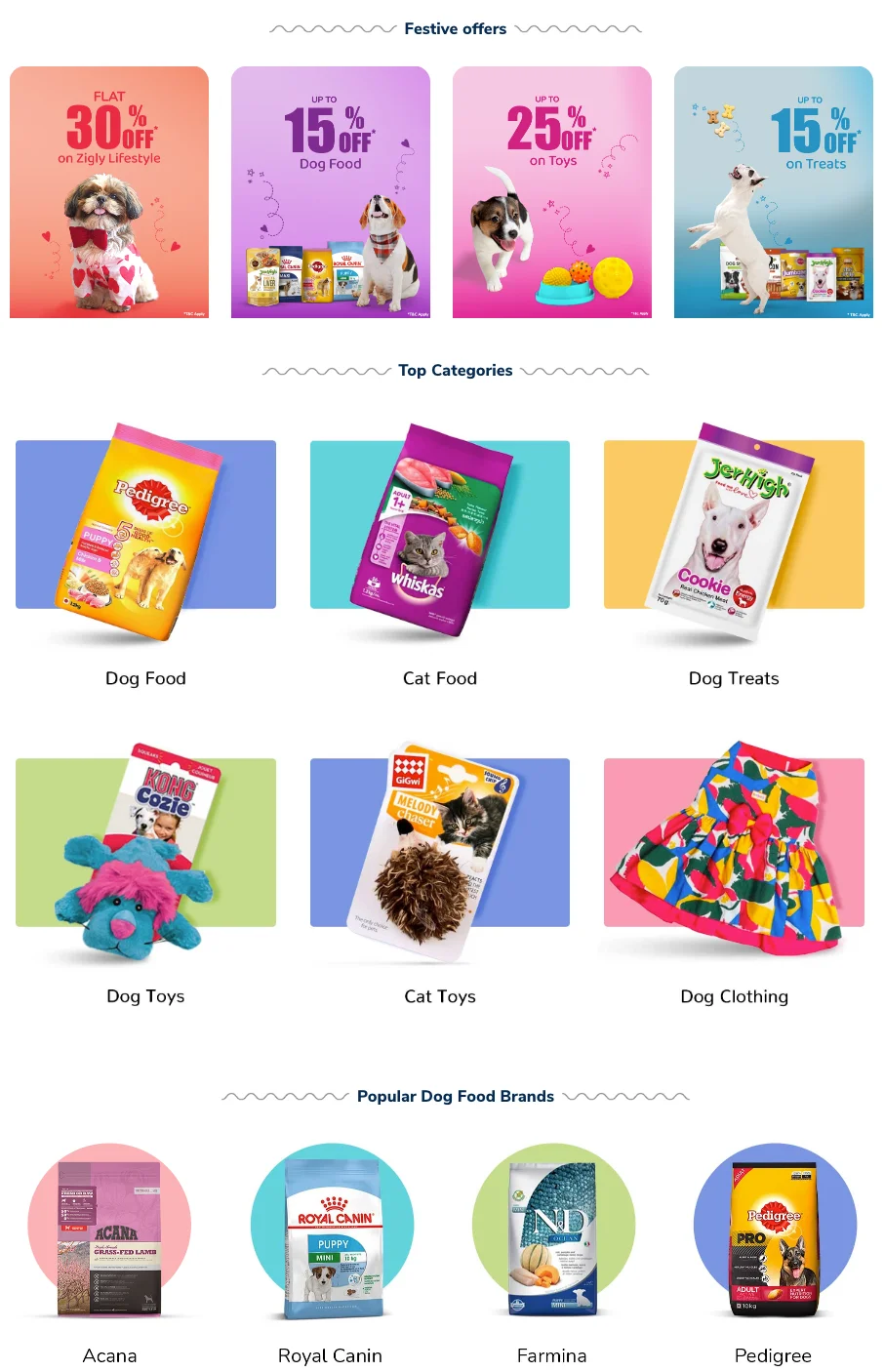 Zigly Product Category Example