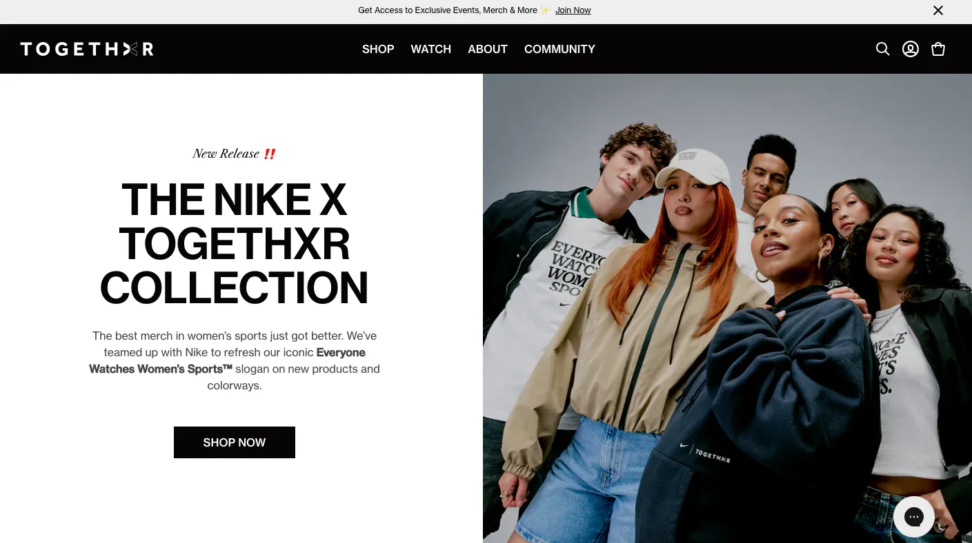 Togethxr preoder campaign example