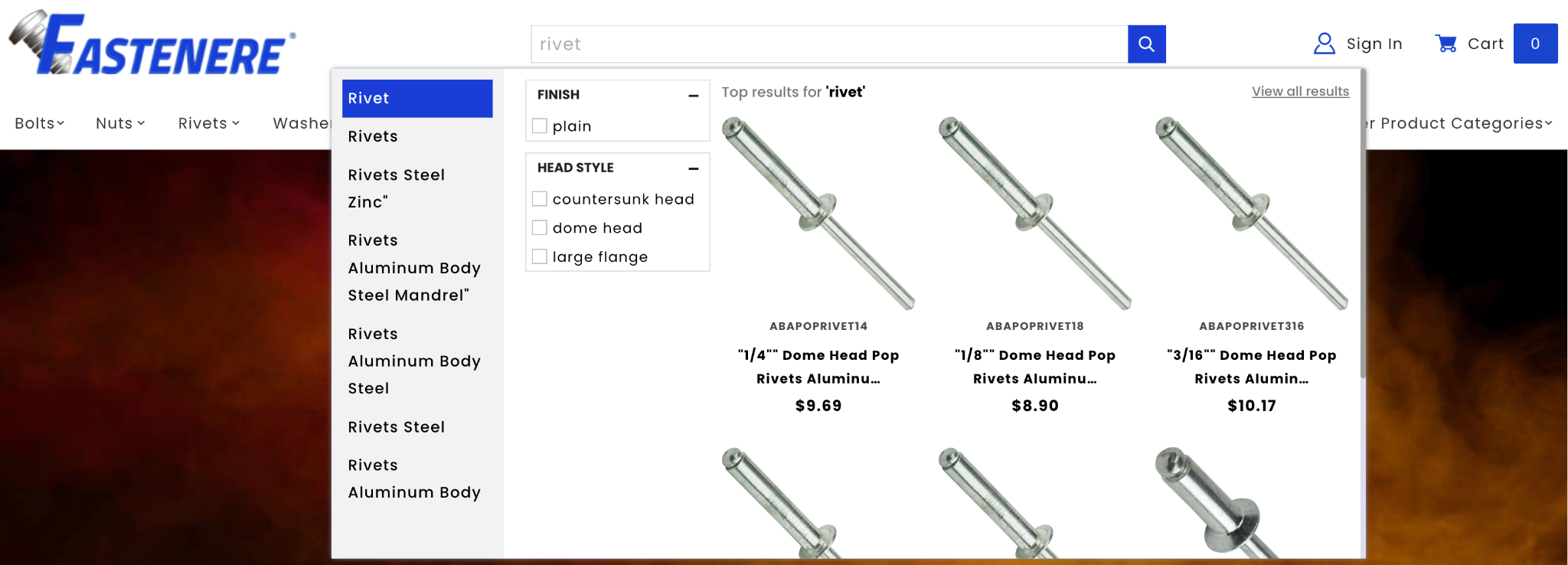 Fastenere IntelliSearch Demo