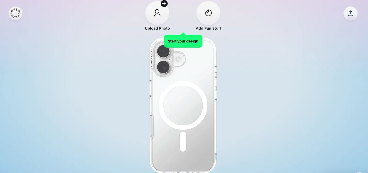 PopSockets Shopify Product Page Example