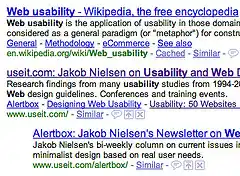 Google Visual Cues Example