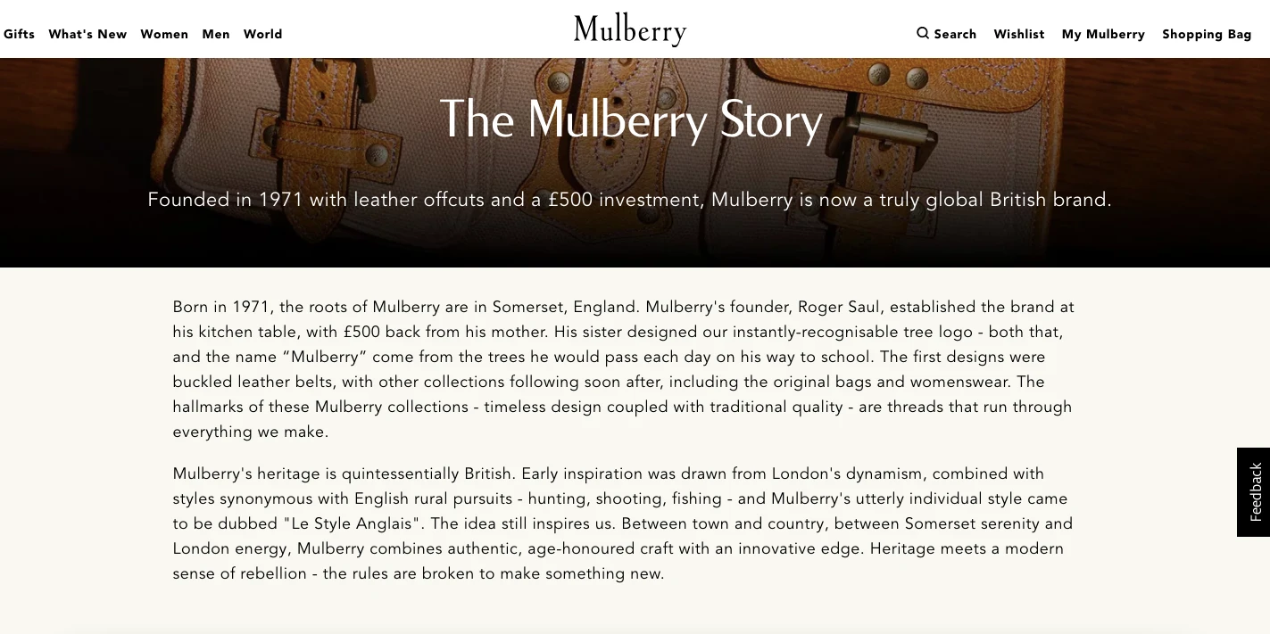The Mulburry Story