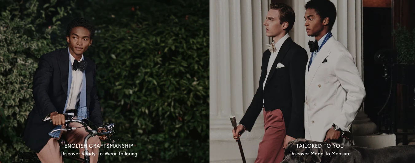 Dunhill product page example