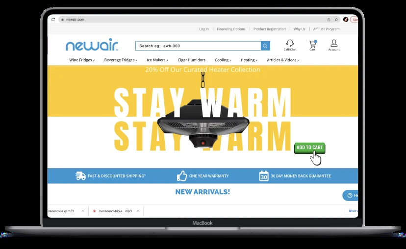 new air customer case study