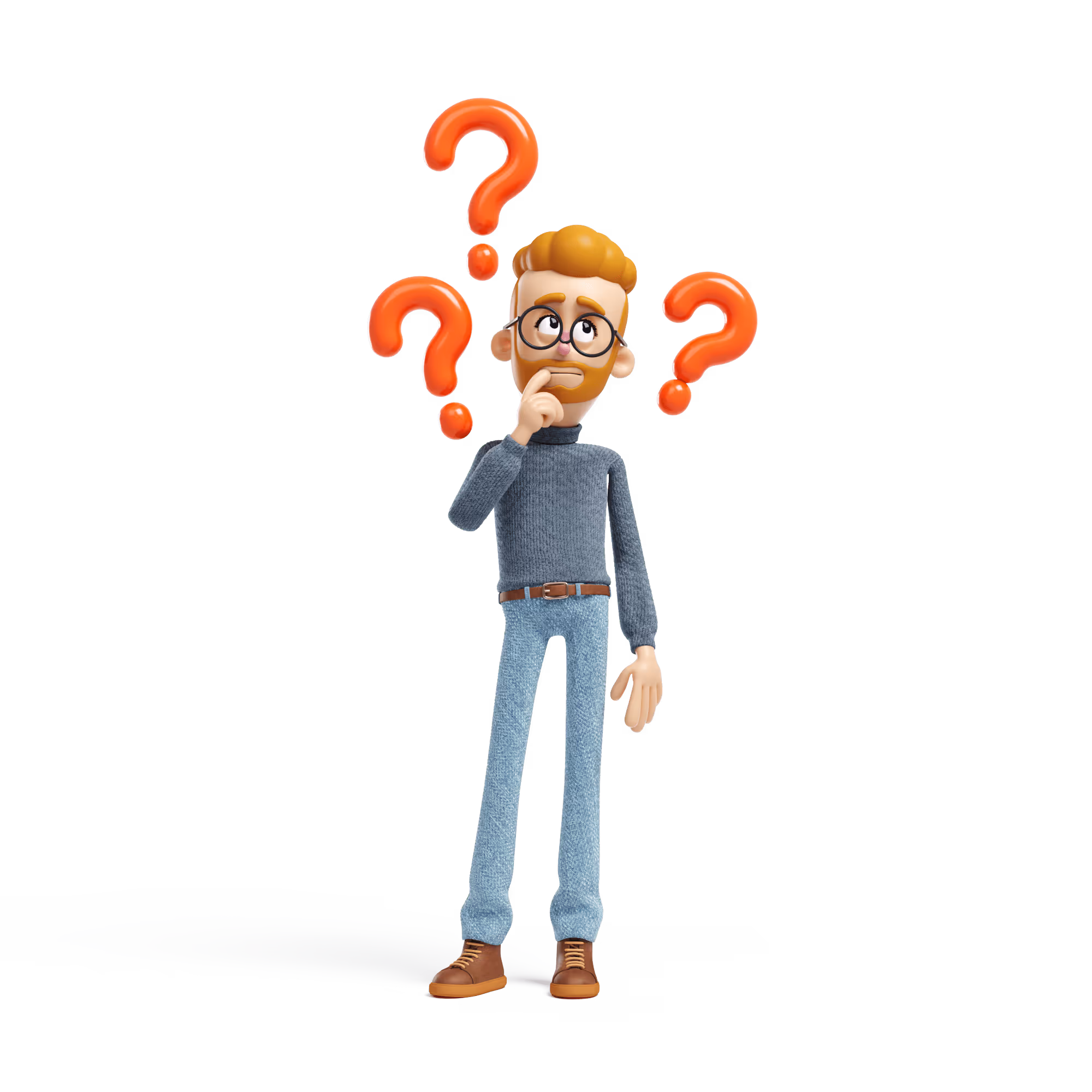 personnage 3D d'animation pour Patriq