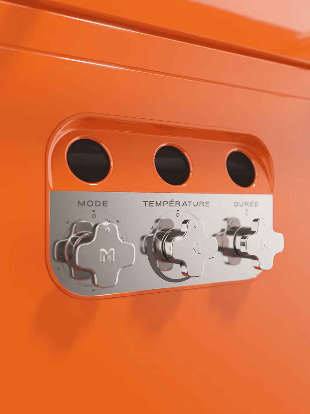 zoom bouton barbecue Montvel en 3D