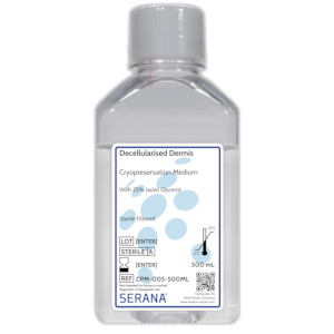 Decellularised Dermis Cryopreservation Medium