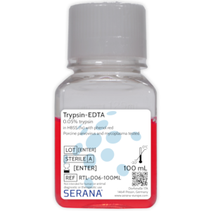 Trypsin-EDTA (0.05 %) in HBSS (1x) with phenol red