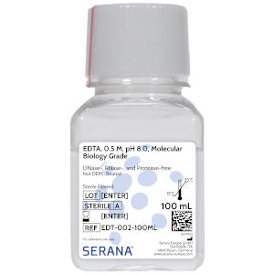EDTA, 0.5 M, pH 8.0, Molecular Biology Grade