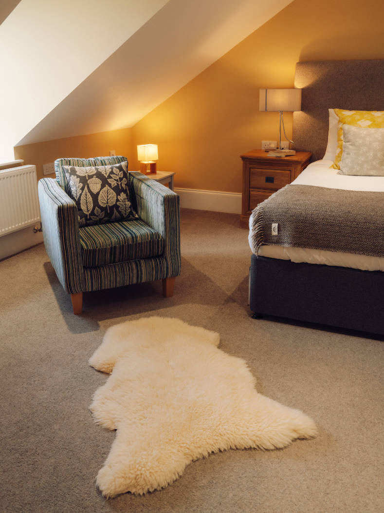 Staffa & Iona - elegant, contemporary super king-size rooms with wonderful sea views