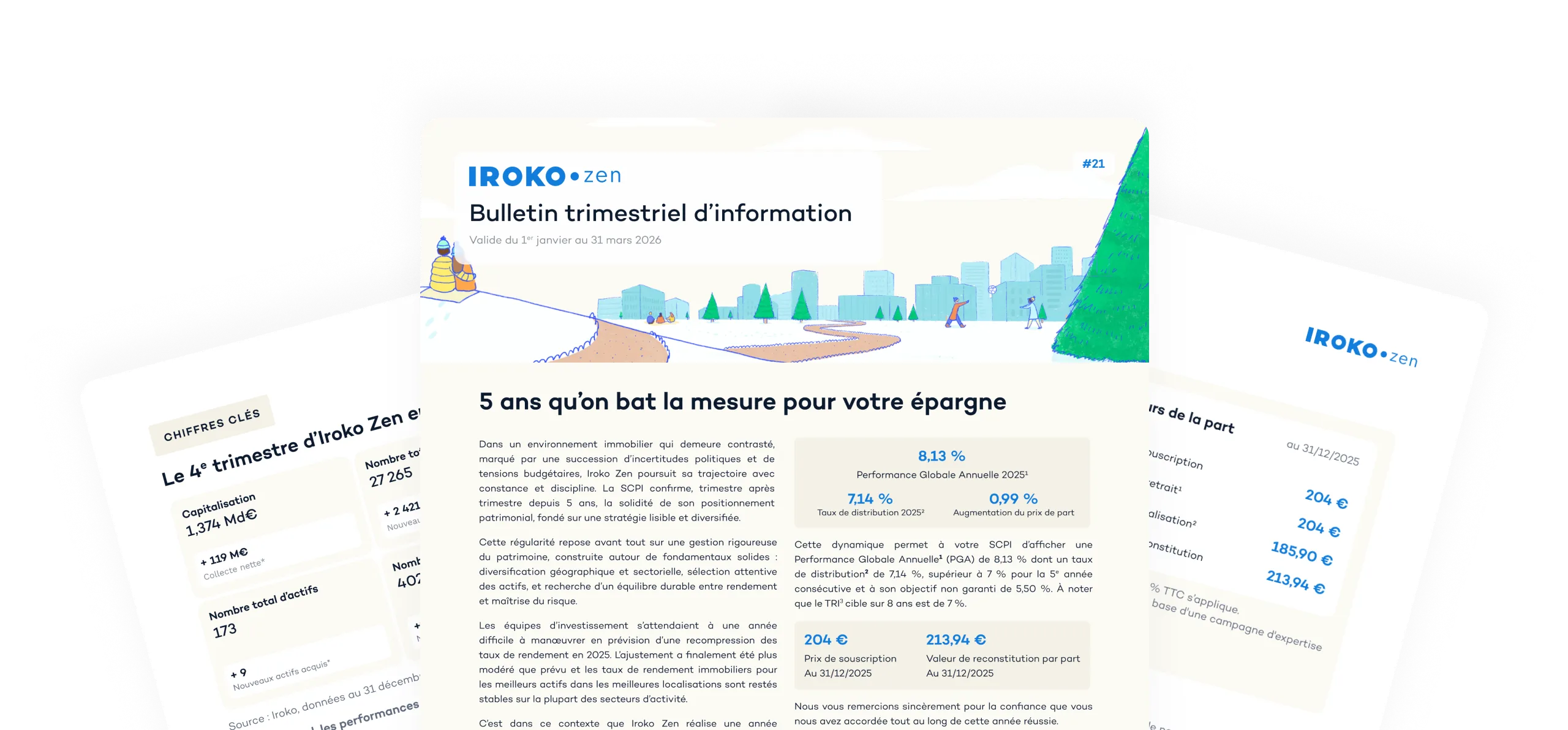 Visuel Bulletin trimestriel d'information