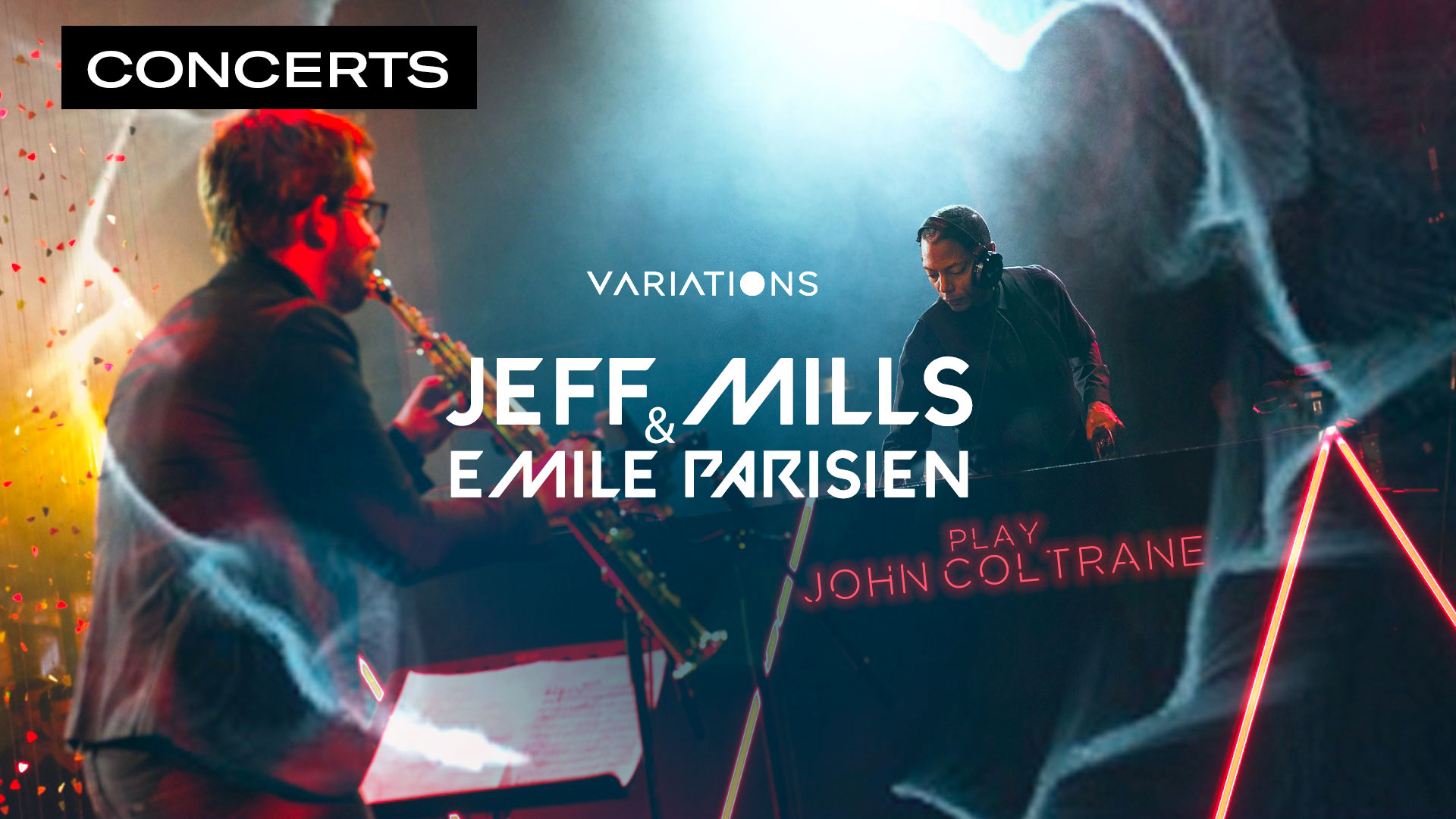 Jeff Mills & Emile Parisien jouent John Coltrane