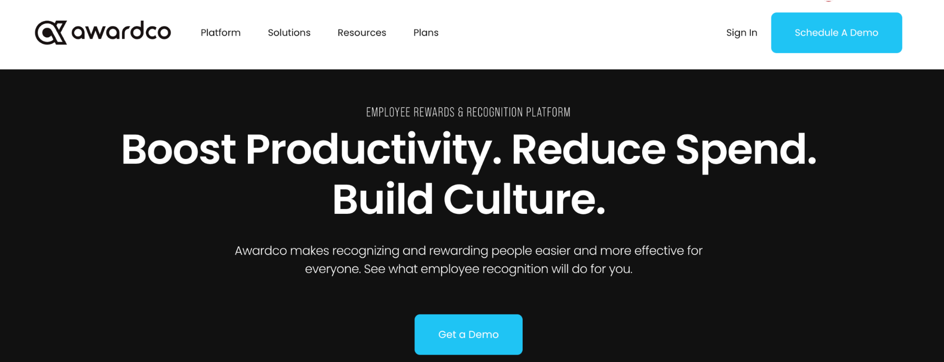 Awardco platform