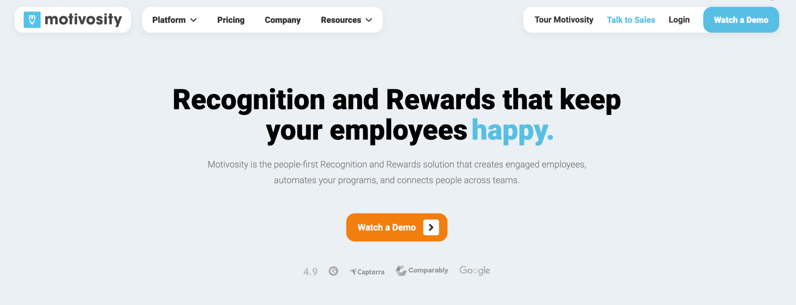 Motivosity Platform