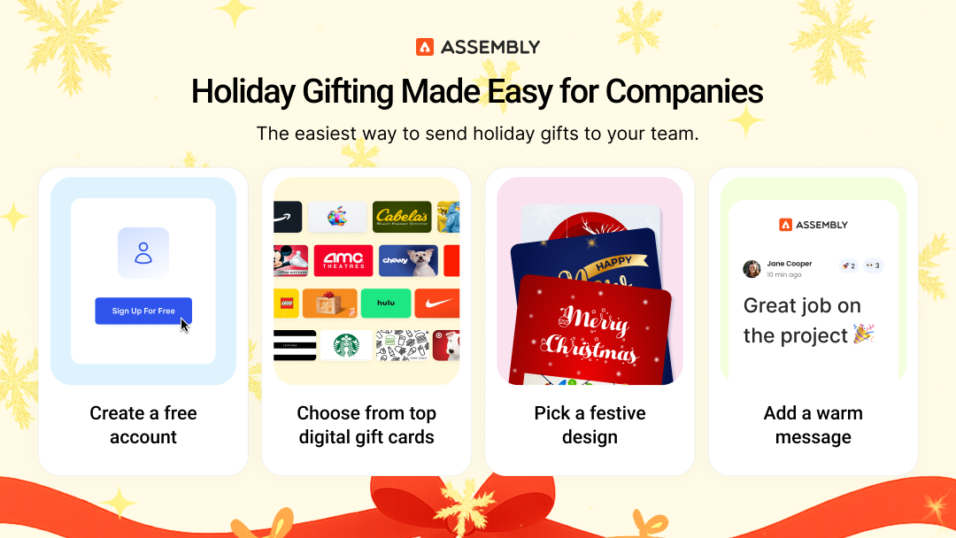 Holiday gifting for companies