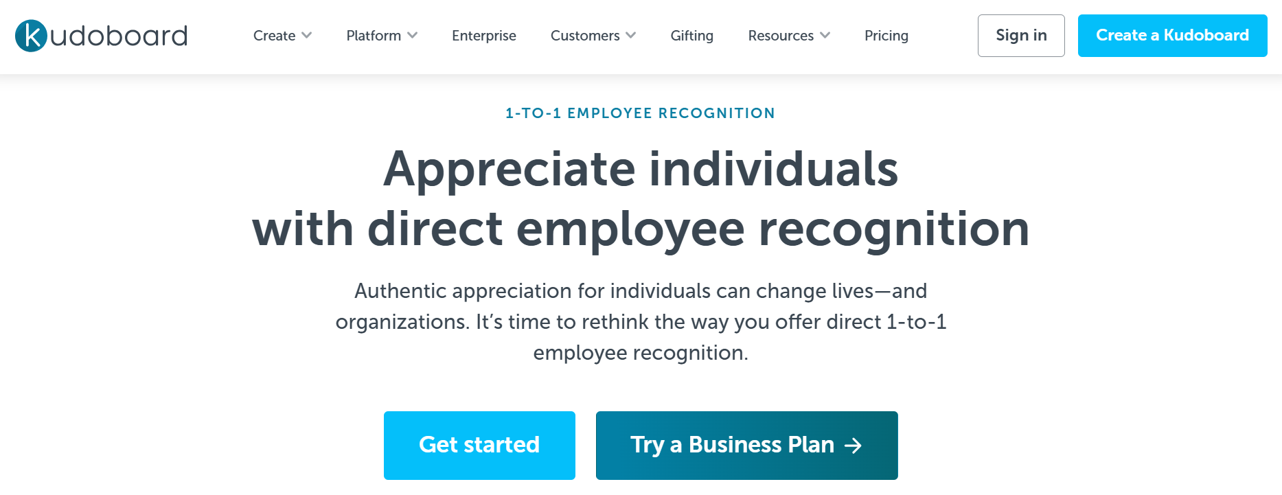 Kudoboard employee recognition