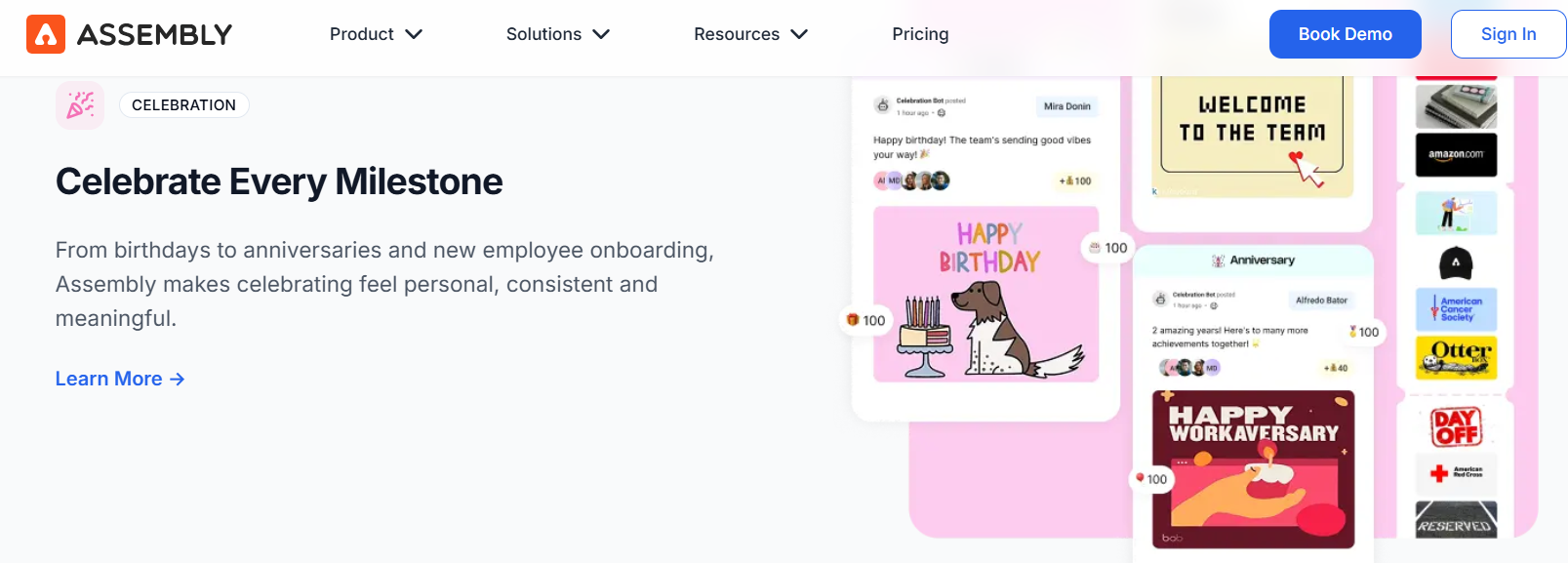 Assembly - Employee Recognition Software