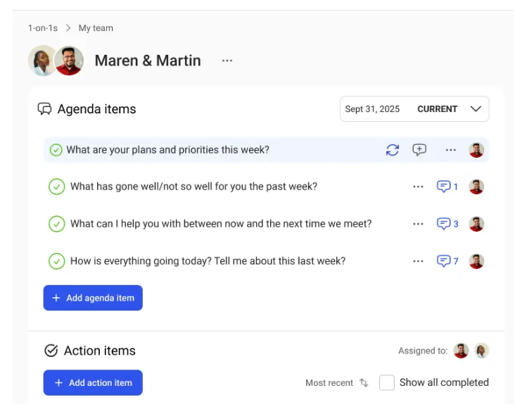 How Assembly Manager Helps You Run Better One-on-Ones