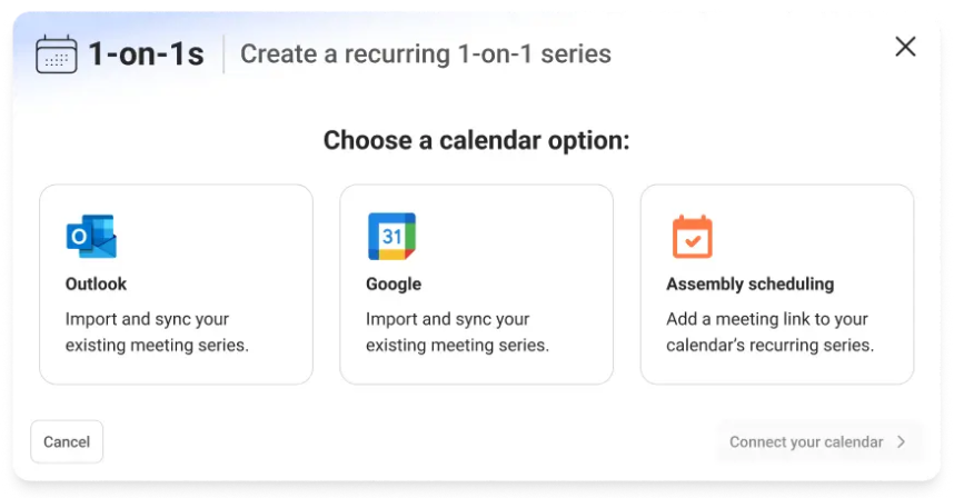 Smart Scheduling by Assembly
