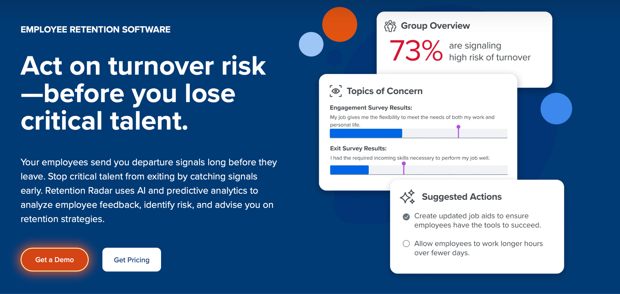 Quantum Workplace's Employee Retention Software
