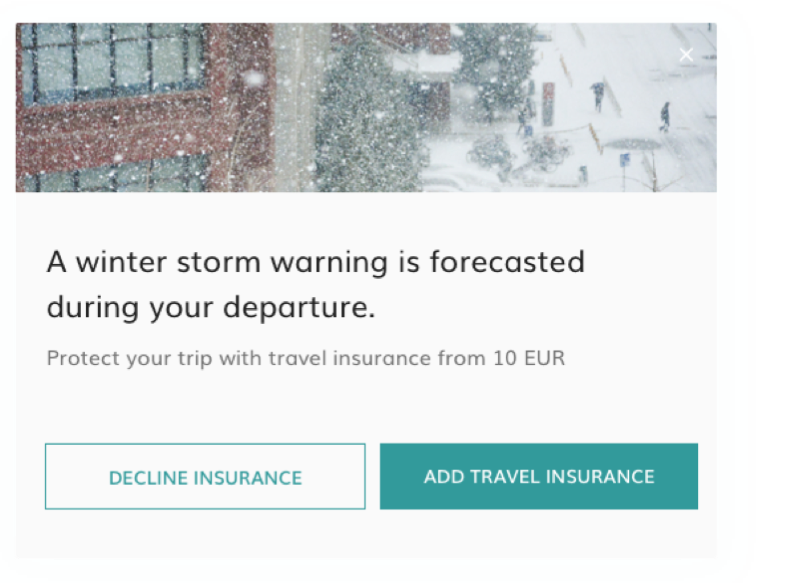 dynamic messaging weather alert