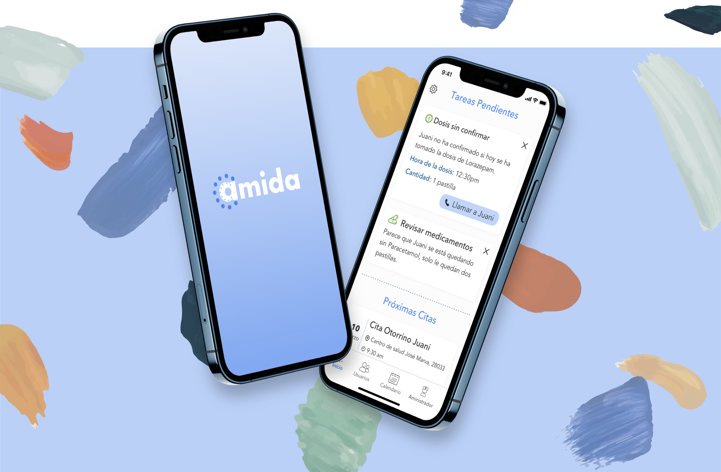 Preview of three Mockups from the Mascotty app