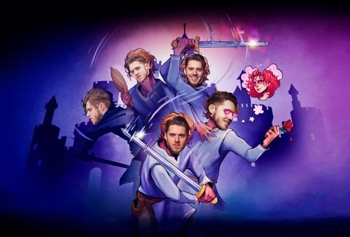 Tarjei får hjelp av Mathias når forestillingen reiser til Stiklestad