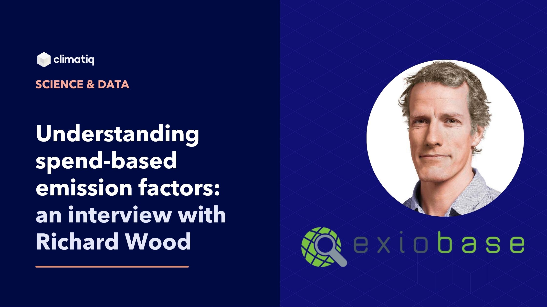 Understanding spend-based emission factors: an interview with Richard Wood, lead developer of EXIOBASE