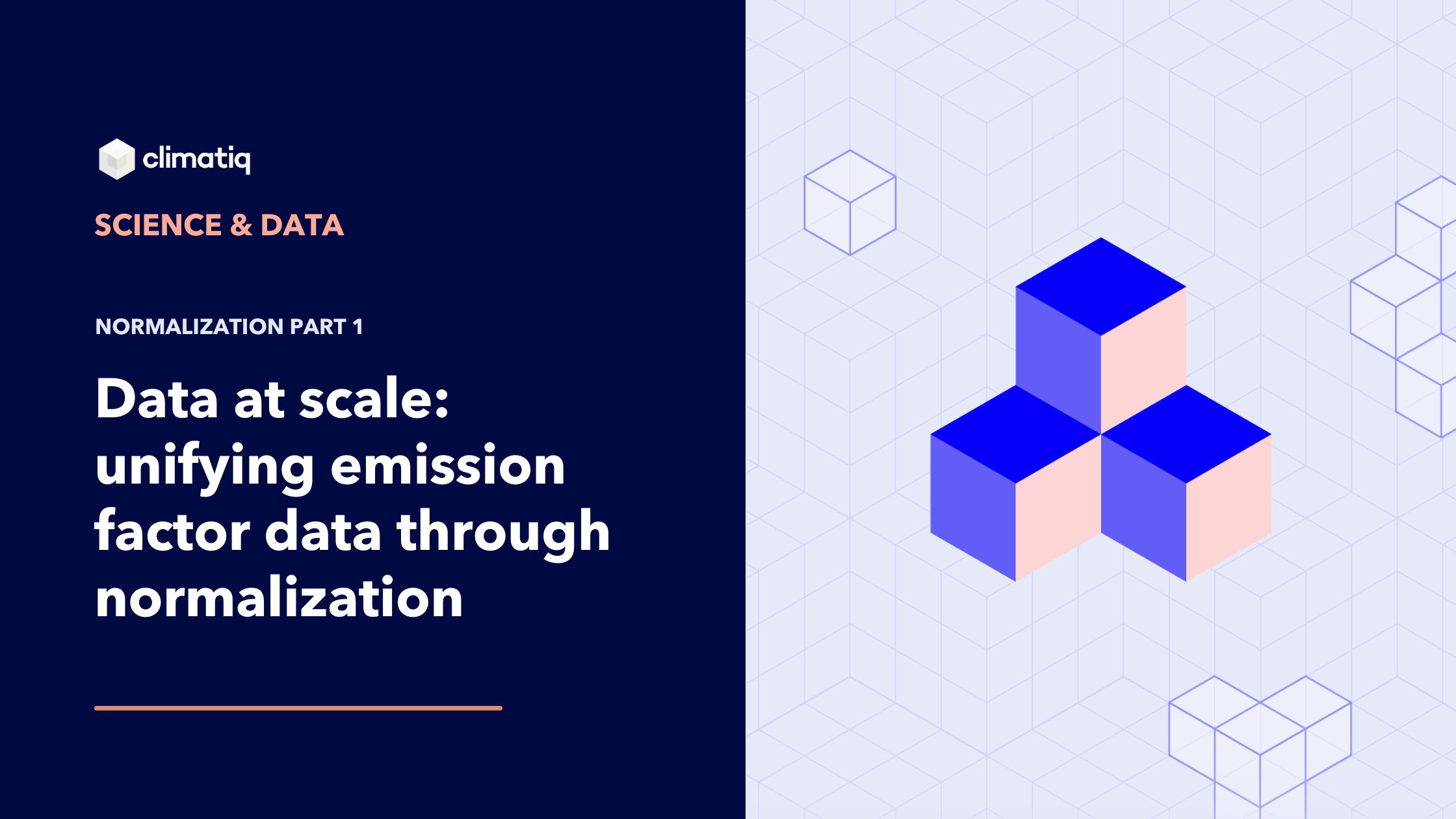 Data at scale: unifying emission factor data through normalization