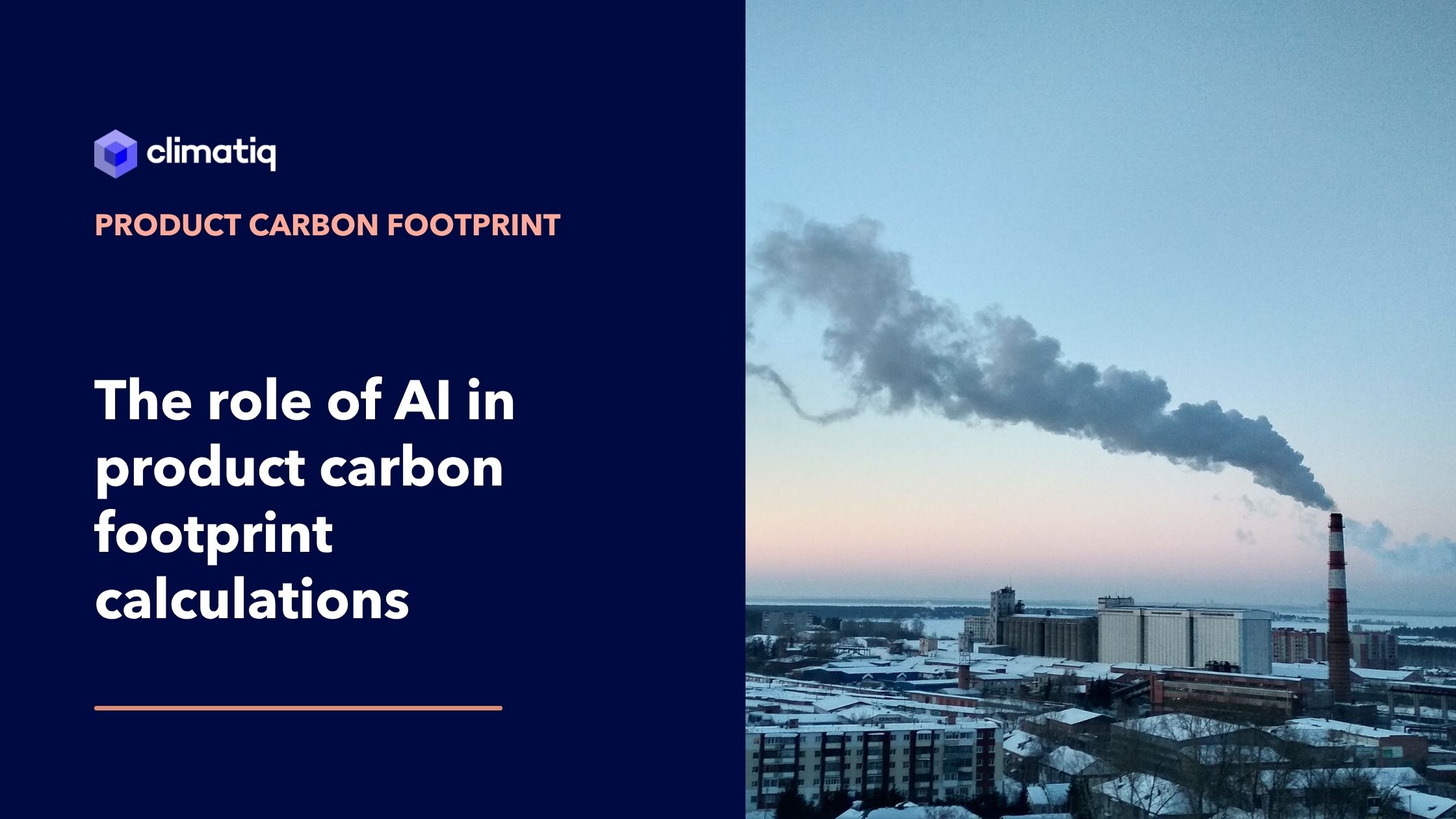 The role of AI in product carbon footprint calculations