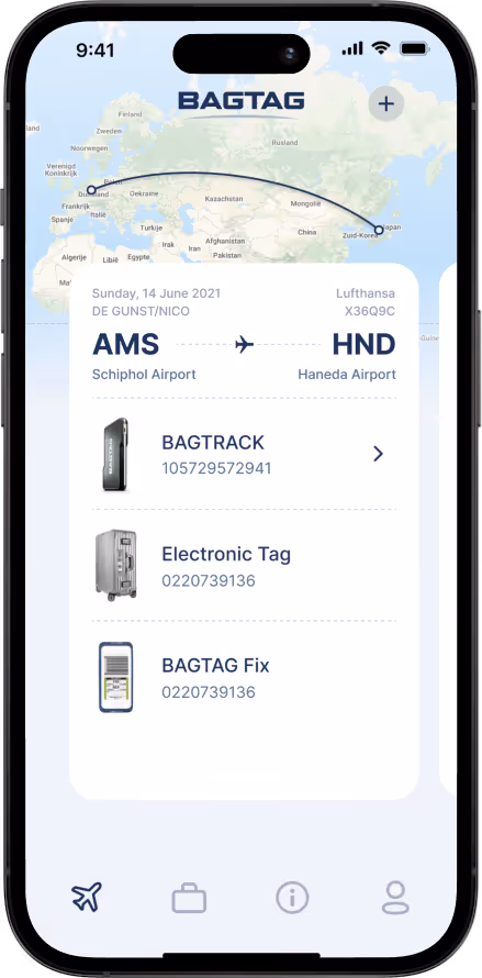 reisapp bagtag coffeeit