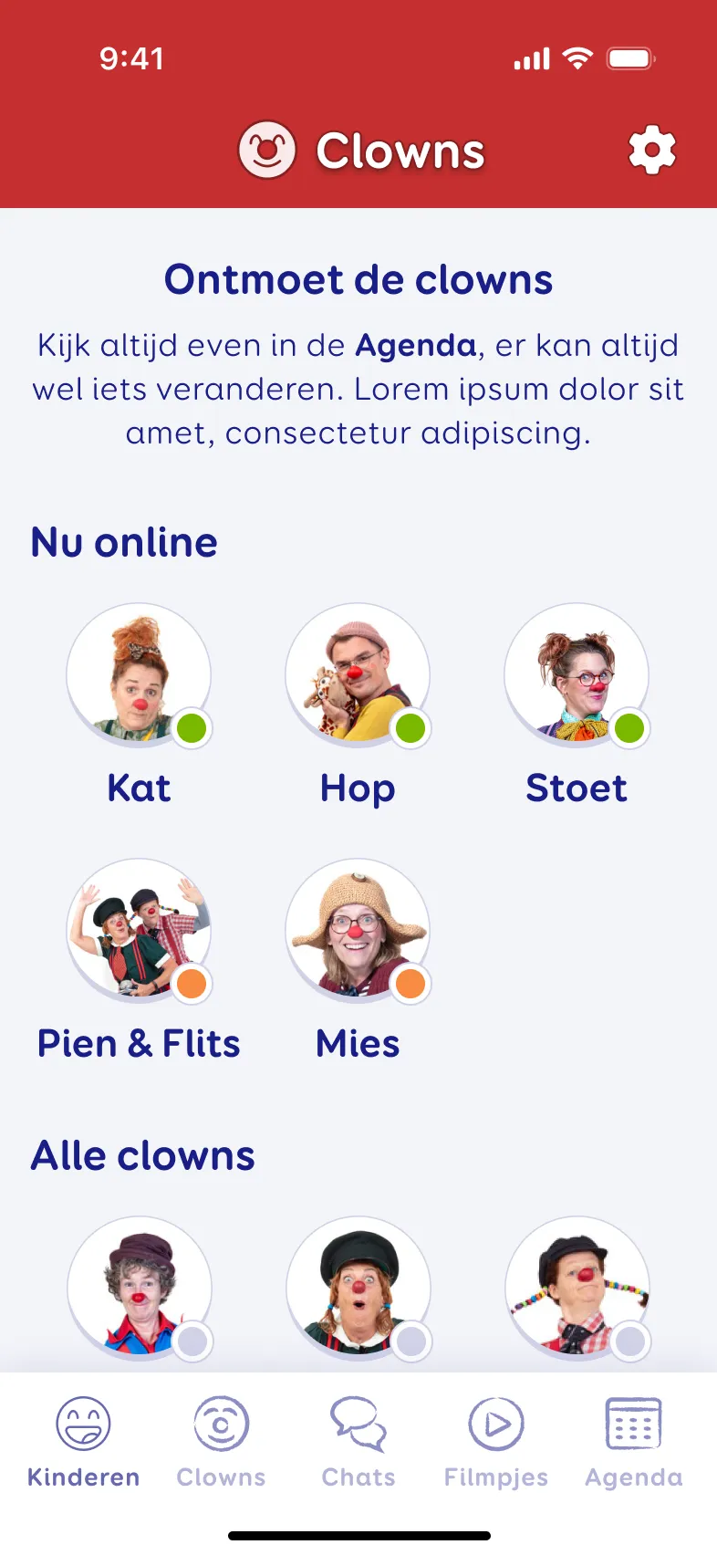 Cliniclowns app coffee it