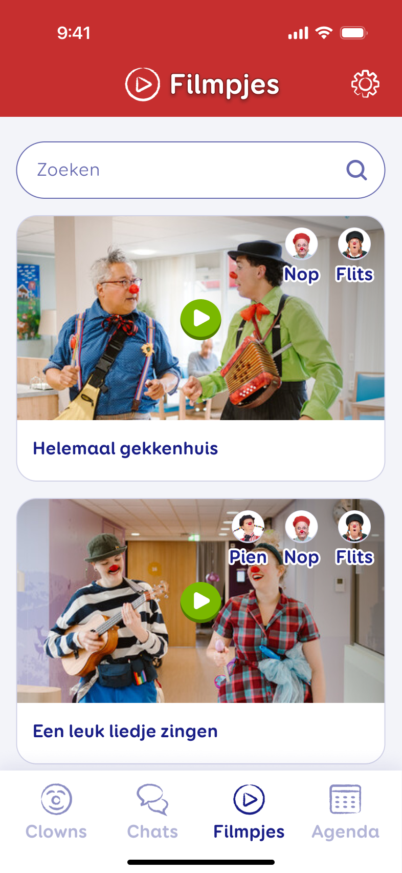 Cliniclowns app coffee it