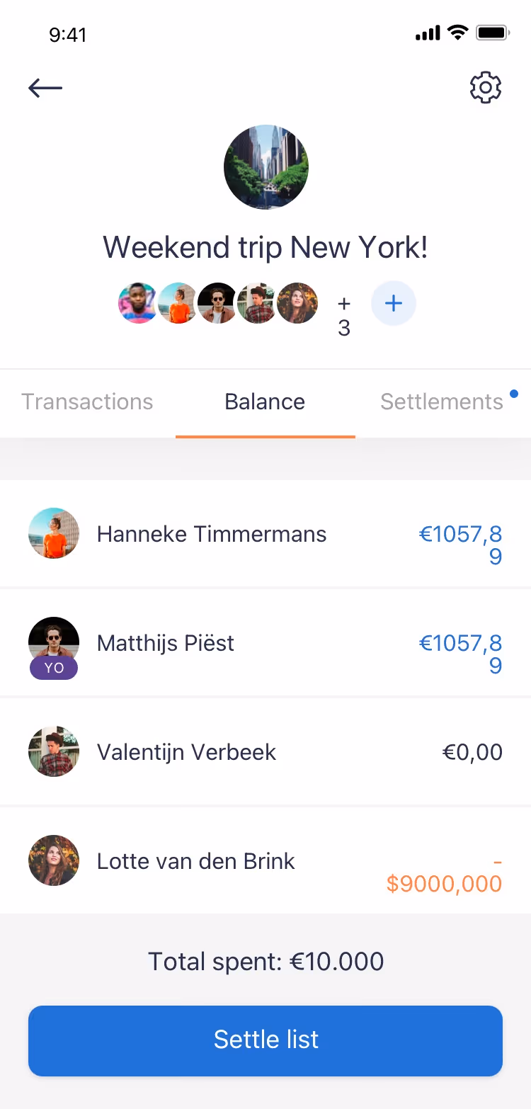 wiebetaaldwat scherm