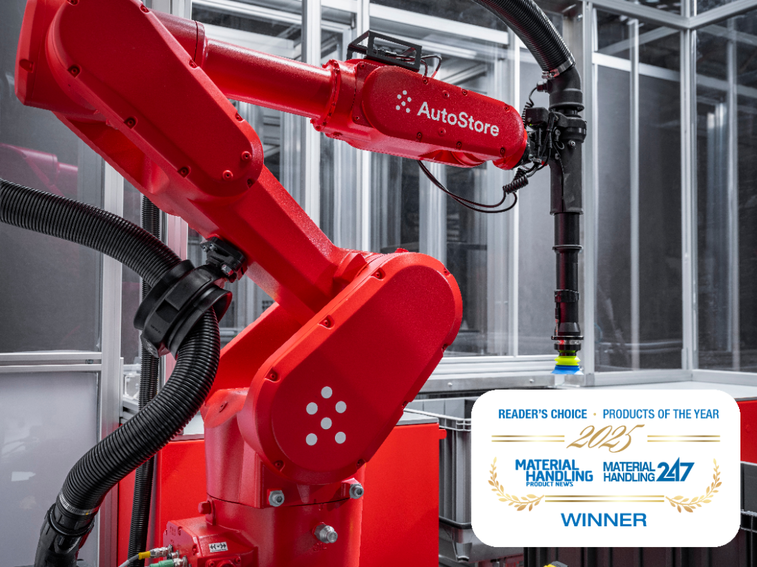 AutoStore’s CarouselAI™ Named Best Piece-Picking Solution in the 2025 Material Handling Product News Readers’ Choice Awards