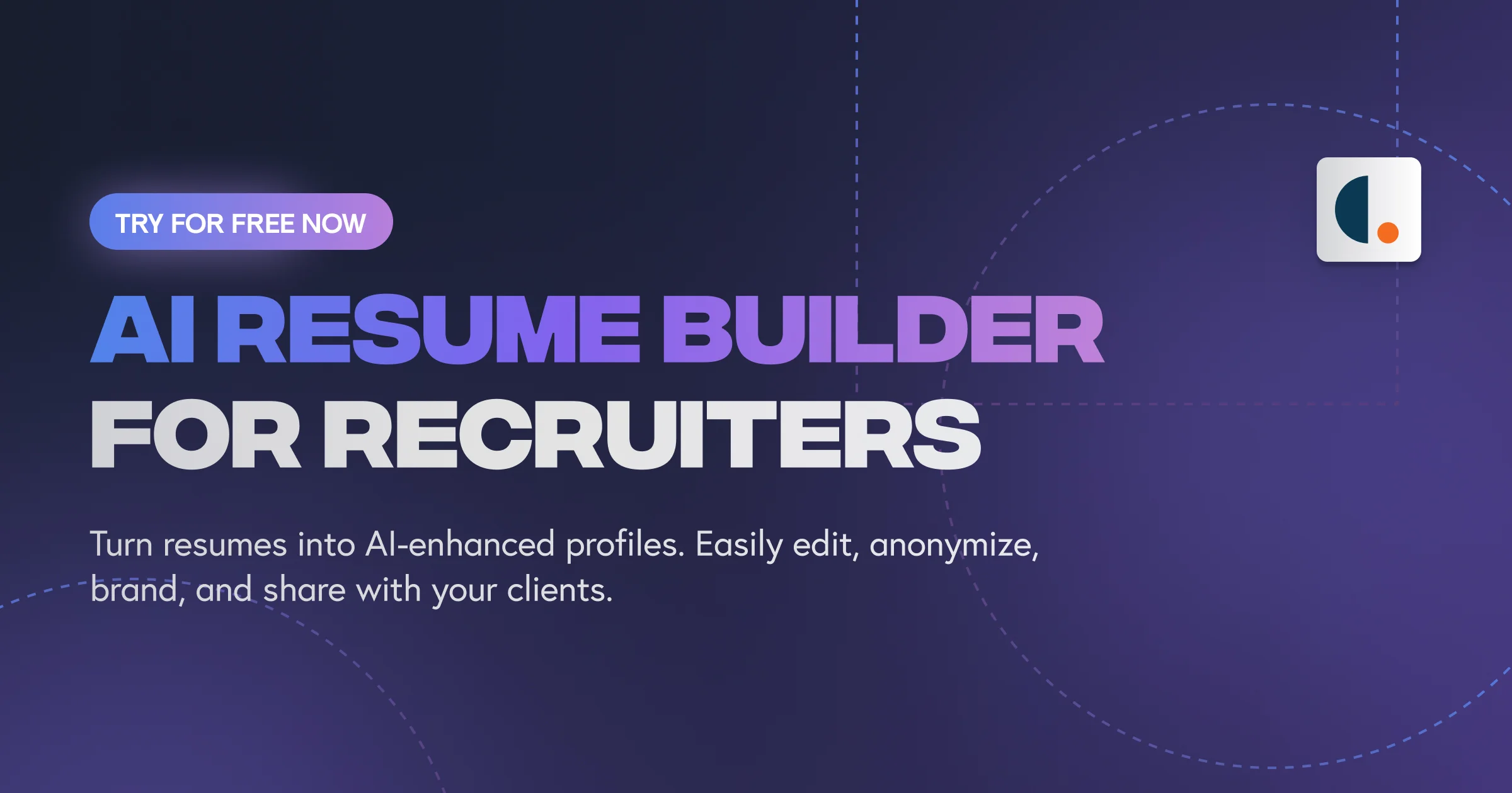 AI Resume Builder for Recruiters by Candidately logo