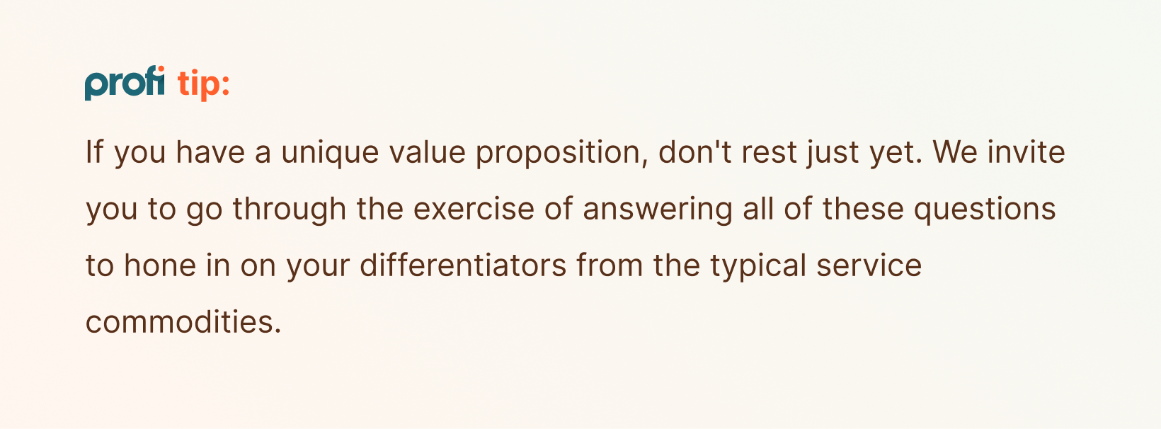 Profi tip1 service business model innovation