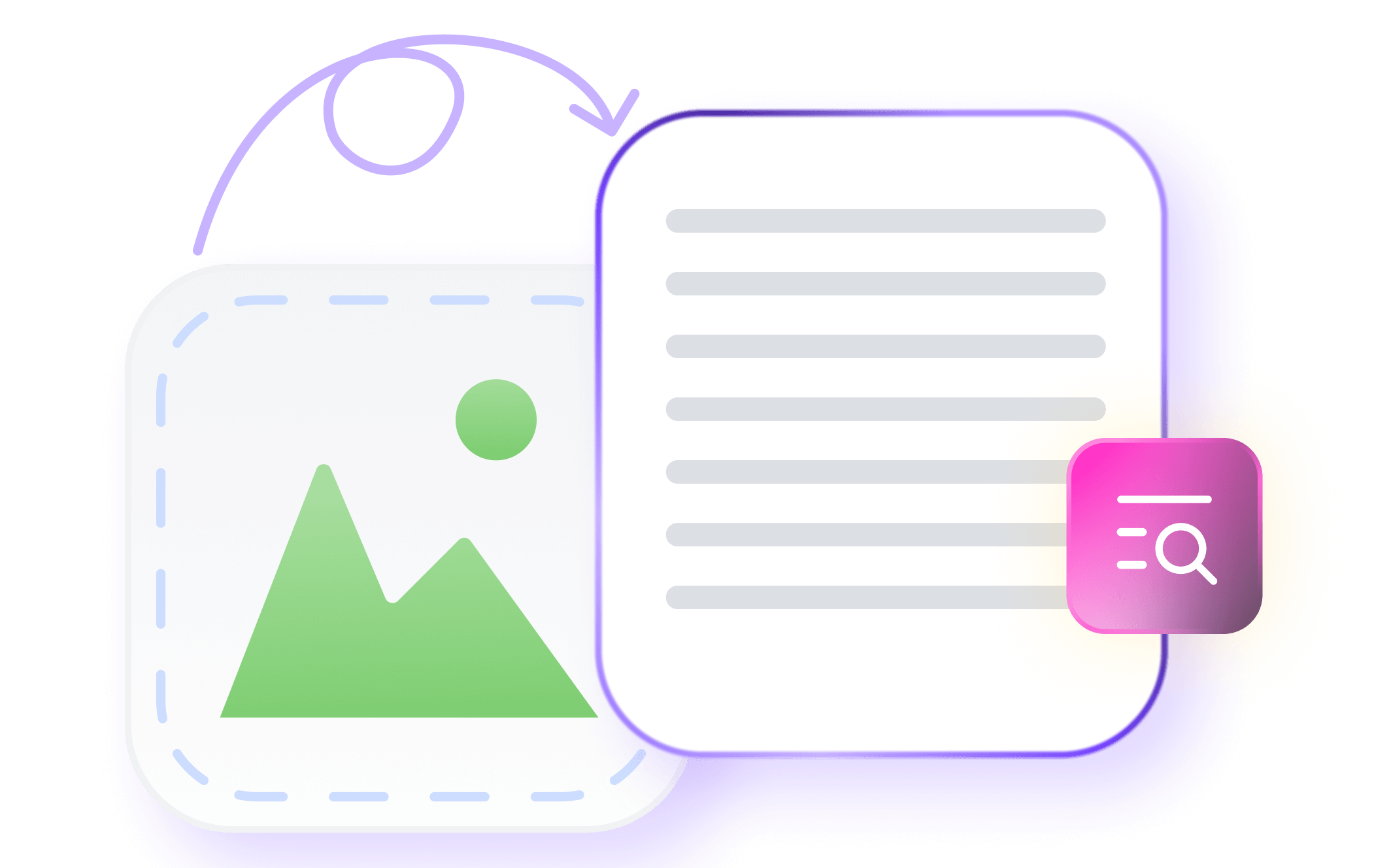 Kuika low-code platform feature for creating data tables quickly with the AI assistant, offering data type suggestions for table column names.