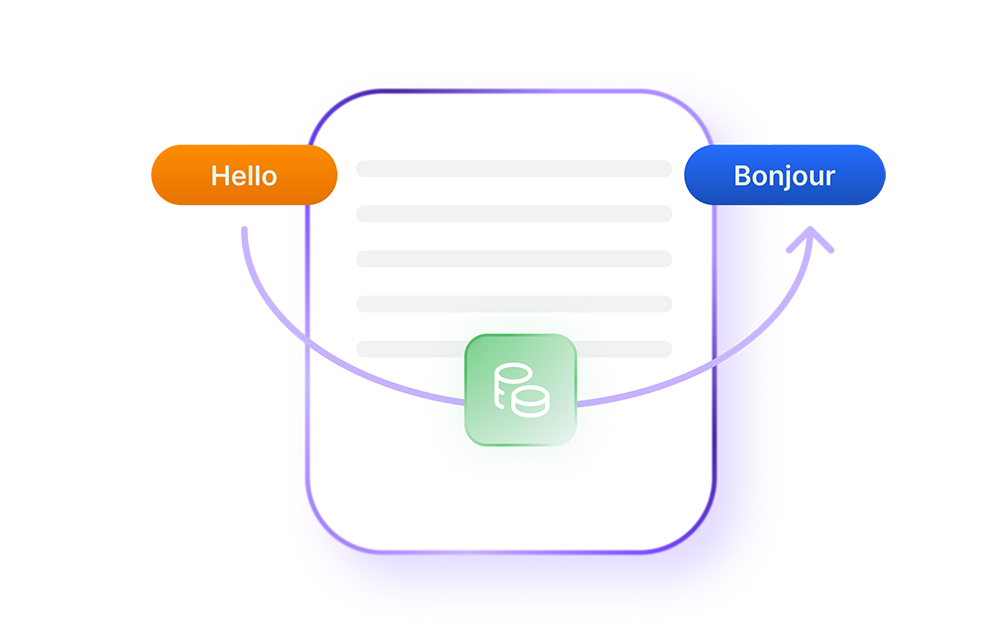 Kuika low-code platform feature for creating data tables quickly with the AI assistant, offering data type suggestions for table column names.